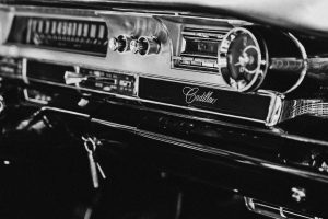 Interior of a Cadillac Eldorado